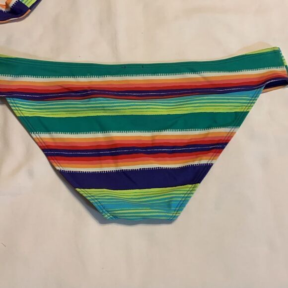 American Eagle Aerie Size Large bottom/Size Medium top bikini multicolor NWOT - Picture 6 of 8